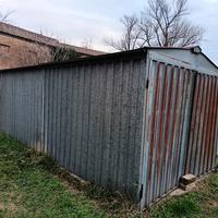 casetta in lamiera zincato 