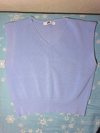 top azzurro low design