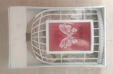 Portafoto cornice romantica vintage bianca