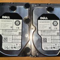 lotto 2x 1TB  WD DELL WD1004FBYZ  1F0DG hdd disco