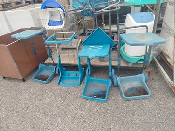 carrelli porta sacchi immondizie