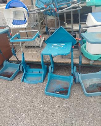 carrelli porta sacchi immondizie