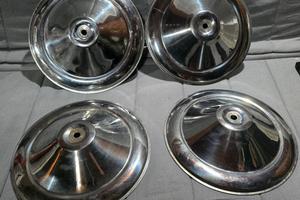 Copricerchi originali Fiat 500 d’epoca in acciaio 