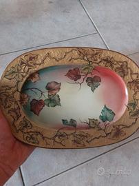 vassoio ceramica dipinto a mano