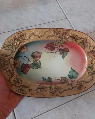 vassoio ceramica dipinto a mano