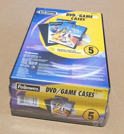 Custodie per CD/DVD Fellowes pacco da 5 pezzi – NU