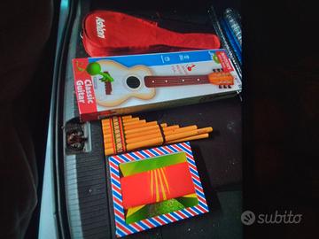 CHITARRA BONTEMPI UKULELE FLAUTO E AEREI