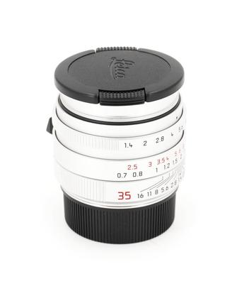 Leica Summilux-M 35mm f/1.4 ASPH FLE Silver Anodis