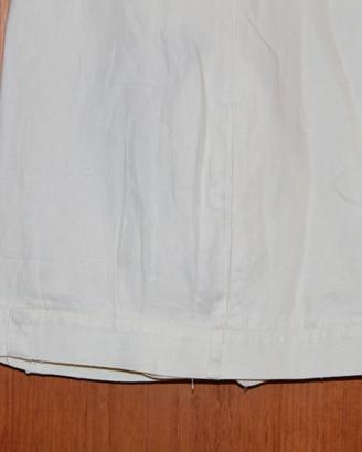 Pantaloni Estivi Uomo GIANNI VERSACE Lino Bianco