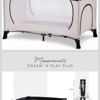 Lettino da trasporto Hauck dream'n play plus