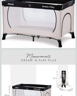 Lettino da trasporto Hauck dream'n play plus