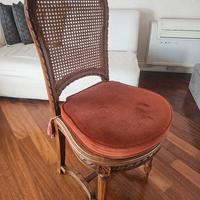 Sedie d'antiquariato  con cuscini
