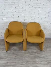 Coppia di poltroncine vintage anni ’80