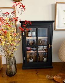 Vetrinetta in legno fatta a mano per cucina  bagno