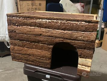 Casetta media in legno