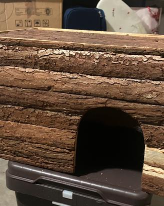 Casetta media in legno