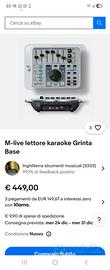Karaoke Grinta live music console