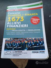 concorso Guardia di Finanza 1673 allievi 