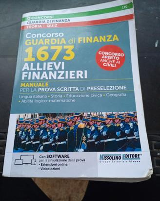 concorso Guardia di Finanza 1673 allievi 