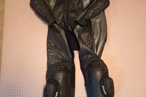 Tuta pelle moto integrale Spyke taglia 52