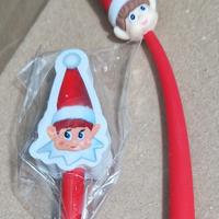Matita con gomma e penna Elf on The Shelf