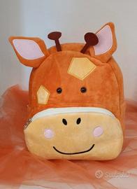 ZAINO GIRAFFA IN MORBIDO PELUCHE 