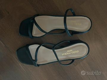 Sandalo nero Stelio Malori n 39