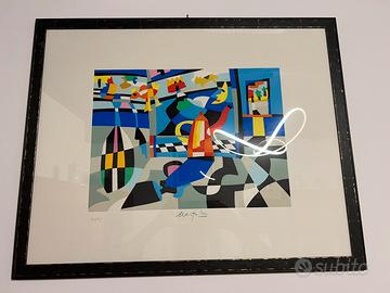 Serigrafia Ugo Nespolo