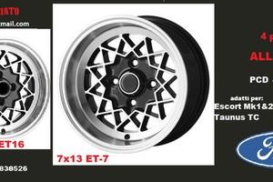 Cerchiallycat 6x13 7x13 4x108 FORD CITROEN PEUGEOT