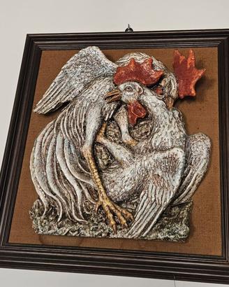 Quadro in asso rilievo