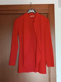 Blazer rosso acceso Two Way taglia unica