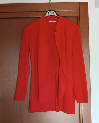 Blazer rosso acceso Two Way taglia unica