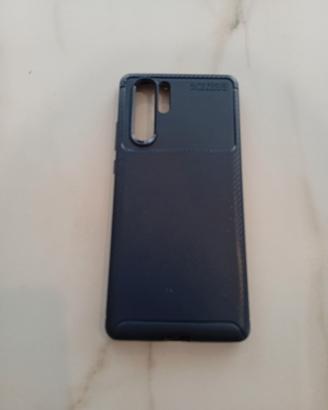 Cover per Huawei P30 Pro di colore blu.