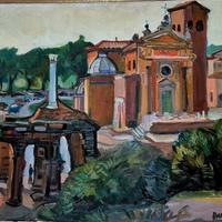 quadro ad olio Basilica di San Nicola in carcere
