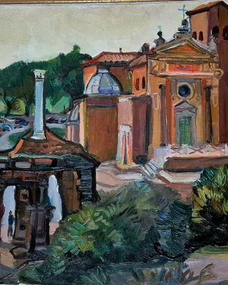 quadro ad olio Basilica di San Nicola in carcere