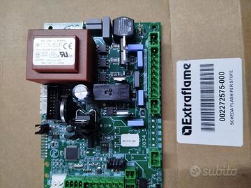 Stufa a pellet scheda principale