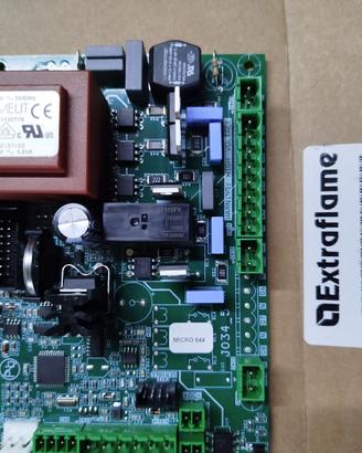 Stufa a pellet scheda principale