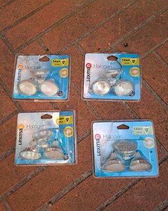12 Lampadine Alogene GU5.3 12V Lexman MR16 - Nuove