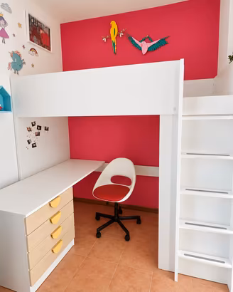IKEA SMÅSTAD letto soppalco 90x200 SMONTATO