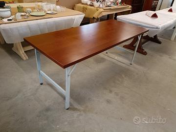 Tavolo Bancone da Lavoro con telaio in metallo