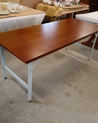 Tavolo Bancone da Lavoro con telaio in metallo