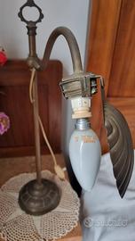 LAMPADA IN BRONZO ART DECO' INIZI '900