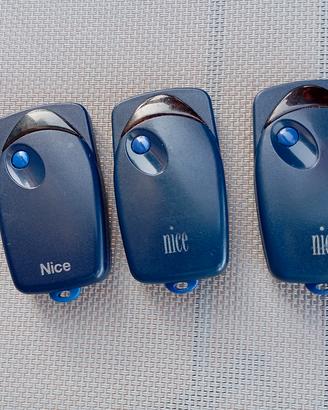  NICE Flo, 3 telecomandi cancello elettrico 433Mhz