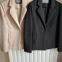 2 Giacche donna beige-nera CAMOMILLA