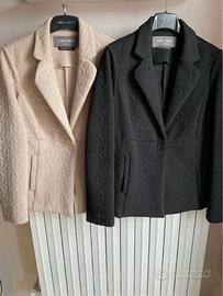 2 Giacche donna beige-nera CAMOMILLA
