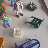 playmobil set centro commerciale giocato