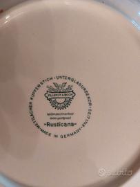 Set completo piatti e servizio da tavola Rusticana