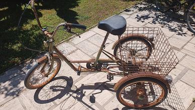 triciclo adulti vintage