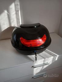 bauletto x scooter nero 38x31x23
