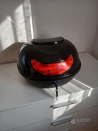 bauletto x scooter nero 38x31x23